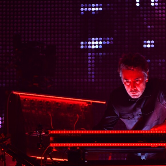 Jean-Michel Jarre en concert à l'AccorHotels Arena POPB Bercy lors de sa tournée "Electronica World Tour" à Paris. Le 12 décembre 2016 © Lionel Urman / Bestimage