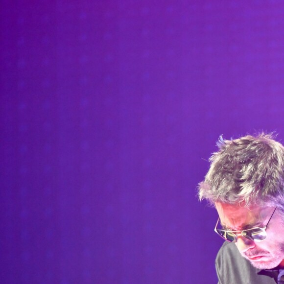 Jean-Michel Jarre en concert à l'AccorHotels Arena POPB Bercy lors de sa tournée "Electronica World Tour" à Paris. Le 12 décembre 2016 © Lionel Urman / Bestimage