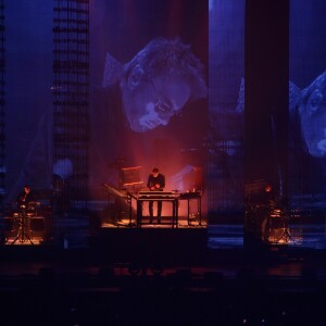 Jean-Michel Jarre en concert à l'AccorHotels Arena POPB Bercy lors de sa tournée "Electronica World Tour" à Paris. Le 12 décembre 2016 © Lionel Urman / Bestimage