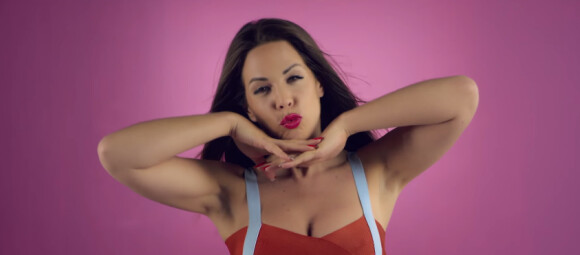 Kim Glow des Marseillais de W9 dans "Sans vous", son premier titre révélé dont le clip a été révélé début juin 2015.