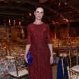 Livia Firth au dîner de Noël de l'Institut Européen d'Oncologie, au profit de la fondation de l'institut (Fondazione IEO CCM) à la Villa Necchi Campiglio. Milan le 13 décembre 2016.