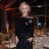 Alberta Ferretti au dîner de Noël de l'Institut Européen d'Oncologie, au profit de la fondation de l'institut (Fondazione IEO CCM) à la Villa Necchi Campiglio. Milan le 13 décembre 2016.