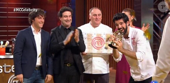 L'acteur et chanteur Miguel Angel Munoz a remporté Master Chef Celebrity le 14 décembre 2016