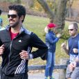Miguel Angel Munoz (Série télévisée Un, dos, tres) pendant le marathon de New York dans Central park à New York Cityn New York, Etats-Unis, le 6 novembre 2016. © Agence/Bestimage