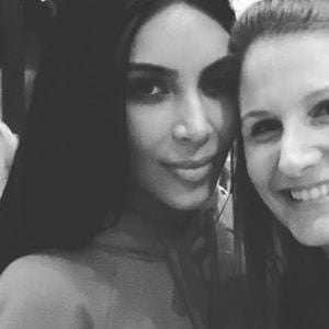 Kim Kardashian et une amie en soirée à Los Angeles jeudi 15 décembre 2016