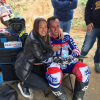 Pol Espargaró et sa compagne Carlota Beltrán. Le pilote de MotoGP a demandé sa belle en mariage au cours de ce séjour, et elle a dit oui ! Photo Instagram.