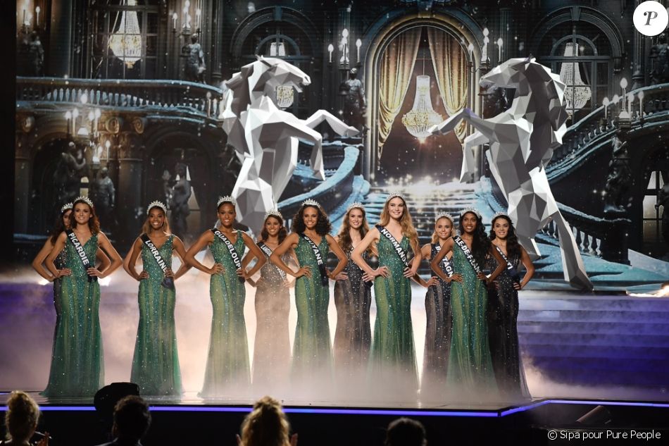 Les 12 Demi Finalistes Du Concours Miss France 2017 Sur Tf1 Le