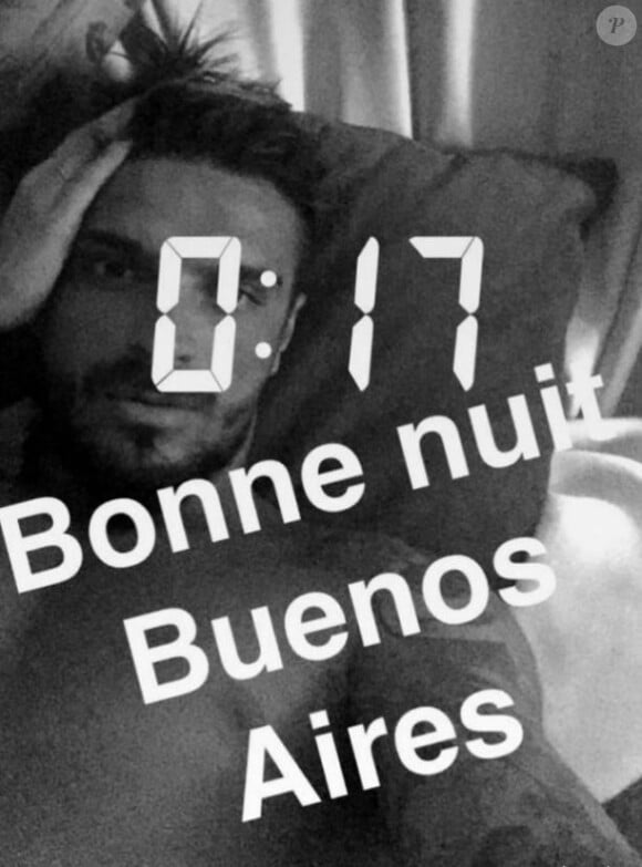 Julien Tanti des "Marseillais" sur Snapchat, dimanche 18 décembre 2016
