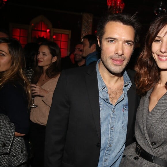 Nicolas Bedos et Doria Tillier - After-party du film "Mr & Mme Adelman" au Raspoutine à Paris, le 19 décembre 2016.