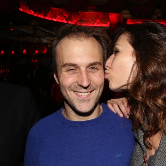 Antoine Gouy et Doria Tillier - After-party du film "Mr & Mme Adelman" au Raspoutine à Paris, le 19 décembre 2016.