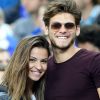 Rayane Bensetti et Denitsa Ikonomova lors du match du quart de finale de l'UEFA Euro 2016 France-Islande au Stade de France à Saint-Denis, France le 3 juillet 2016. © Cyril Moreau/Bestimage