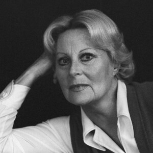 Archives - En France, à Paris, Michèle Morgan dans sa loge du Théatre du Palais-Royal le 14 novembre 1978.