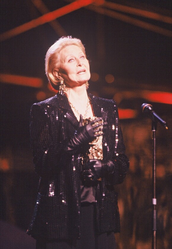 Michèle Morgan, César d'honneur 1992.