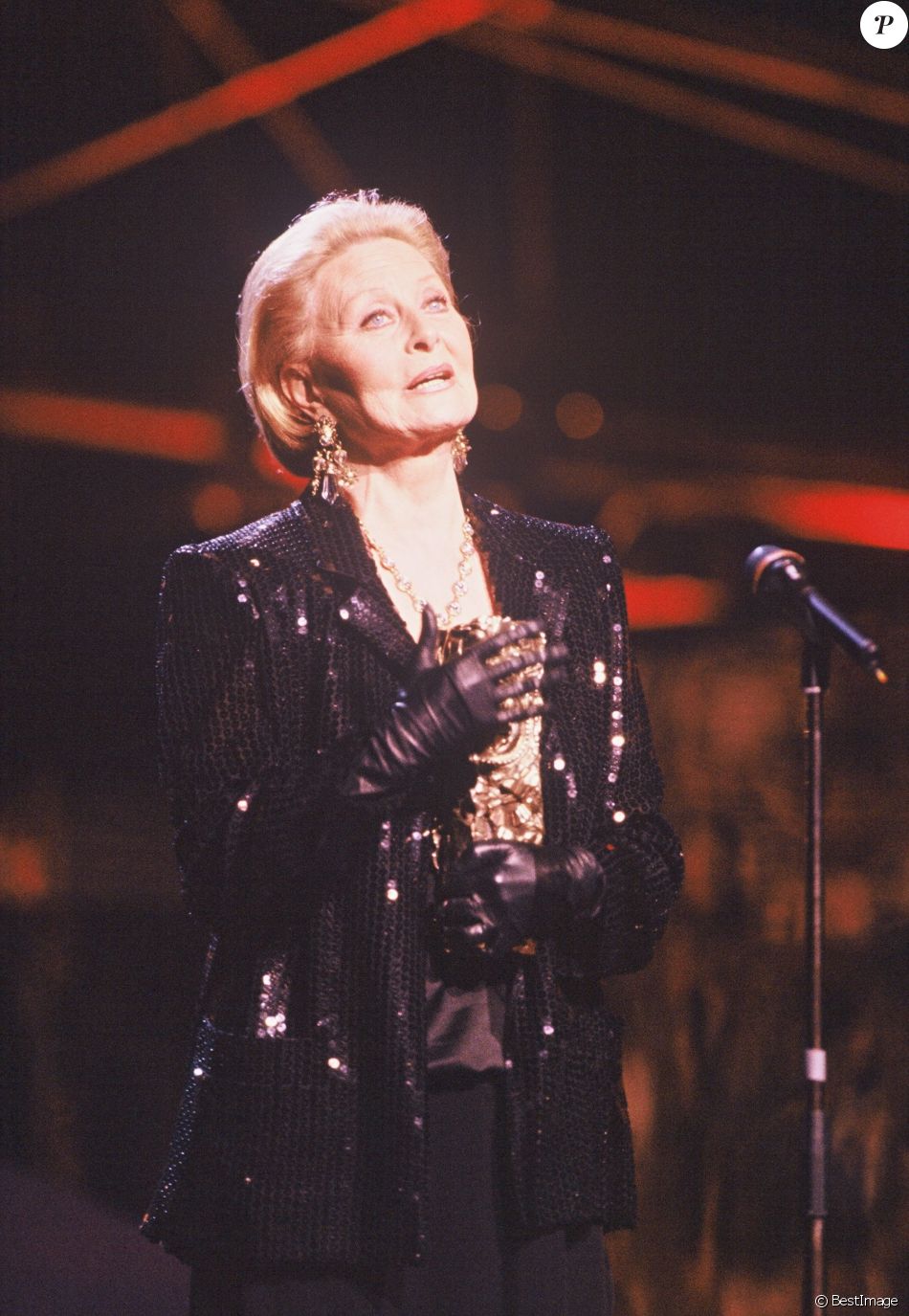 Michèle Morgan, César d&#039;honneur 1992.