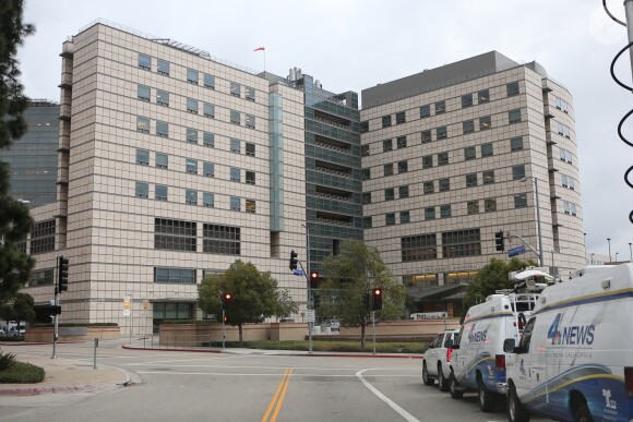Exclusif - L'hôpital "Ronald Reagan UCLA Medical Center" à Los Angeles. C'est là que Carrie Fisher a été transférée suite à son malaise cardiaque survenu lors d'un vol Londres/Los Angeles. Le 23 décembre 2016.