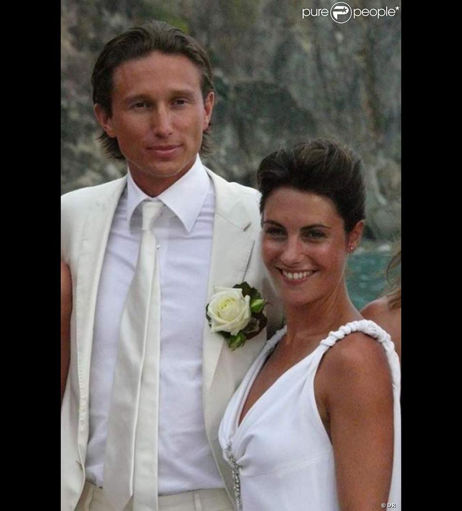 Alessandra Sublet Et Son Mari Thomas Le Jour De Leur Mariage
