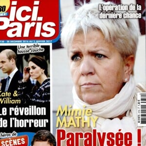 Magazine Ici Paris en kiosques le 28 décembre 2016.