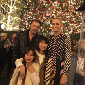 Les Hallyday à Los Angeles, décembre 2016