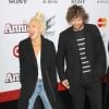 Sia Furler et son mari Erik Anders Lang à la première de "Annie'" à New York, le 7 décembre 2014. En décembre 2016, le couple annonçait son divorce.