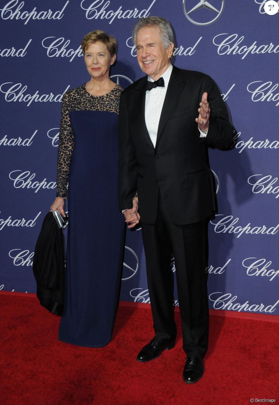 Annette Bening Et Son Mari Warren Beatty Lors De La Soirée De Gala Du