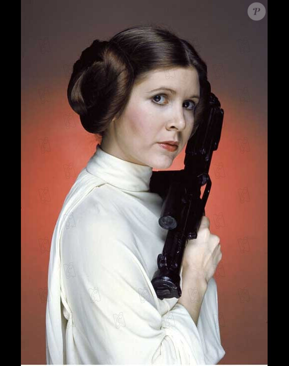 Carrie Fisher en Princesse Leia dans Star Wars