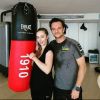 David Hallyday et sa fille Emma sur Instagram, le 2 janvier 2017