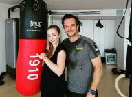 David Hallyday : Intense cours de boxe avec sa fille Emma après les fêtes !