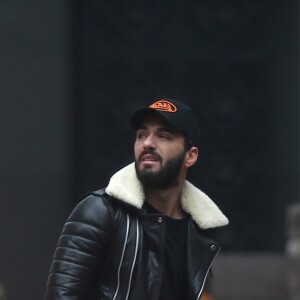 Exclusif - Nabilla Benattia et son compagnon Thomas Vergara à New York, le 18 décembre 2016.