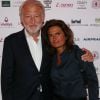 Le Chef Pierre Gagnaire et sa femme Sylvie Le Bihan à la 1ère édition des "Plumes d'Or du Vin et de la Gastronomie" au Pavillon Vendôme à Paris, le 19 mai 2016.
