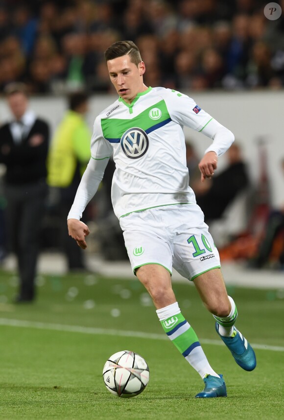 Julian Draxler lors des quarts de finale de la ligue des Champions (Wolfsburg VS real Madrid), le 6 avril 2016.