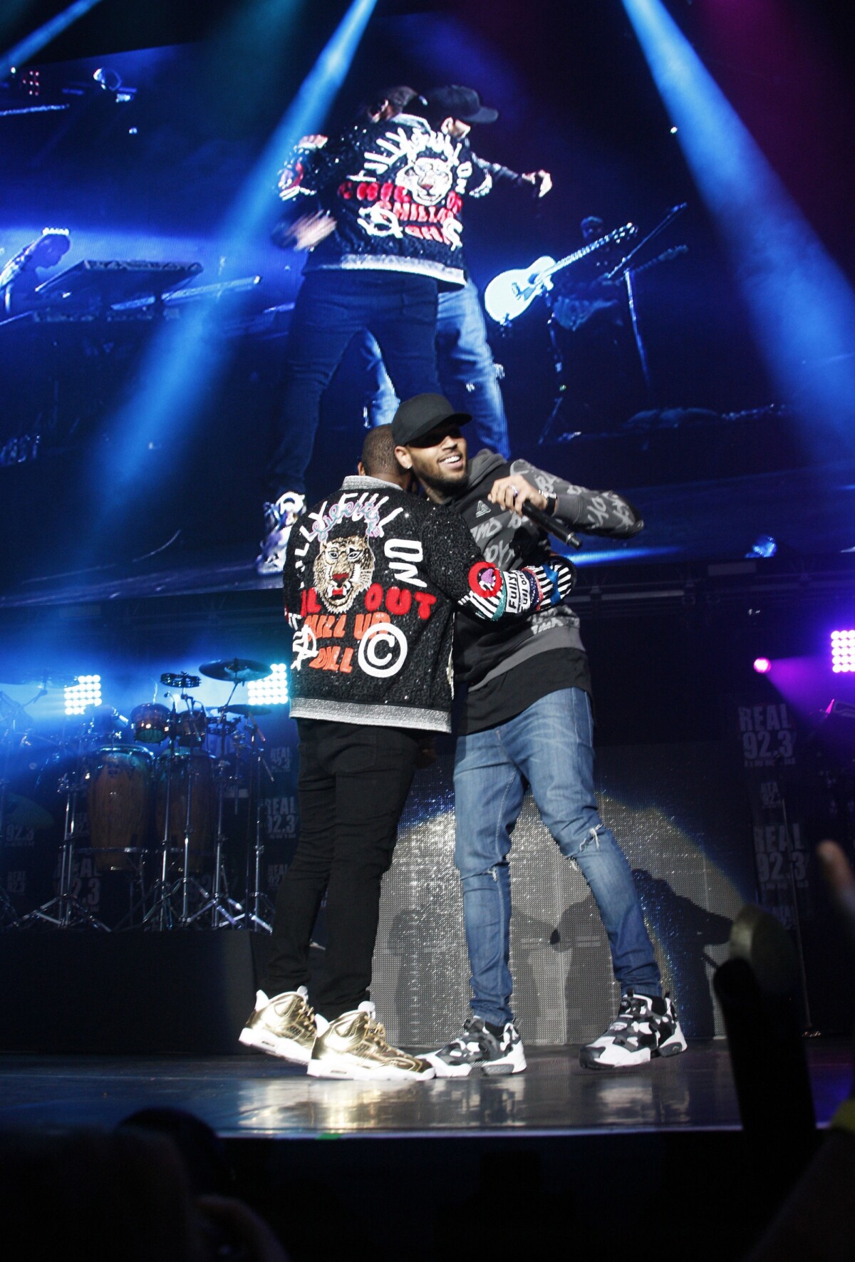 Chris Brown et Usher