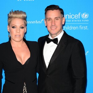 Pink et son mari Carey Hart à la soirée UNICEF Snowflake Ball à New York le 1er décembre 2015.