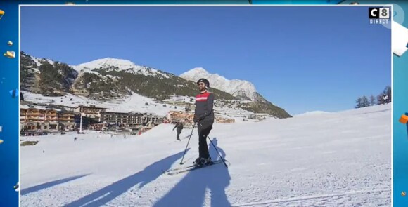 Cyril Hanouna dans "TPMP au ski", les images dévoilées dans "TPMP", lundi 9 janvier 2017, sur C8