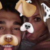 Britney Spears et son chéri Sam Asghari. Photo publiée sur Instagram le 9 janvier 2016