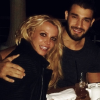 Britney Spears et son chéri Sam Asghari au restaurant. Photo publiée sur Instagram le 1er janvier 2017