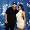 Rob Kardashian et sa fiancée Blac Chyna enceinte au Memorial Day Weekend du Sky Beach Club à Las Vegas, le 28 mai 2016