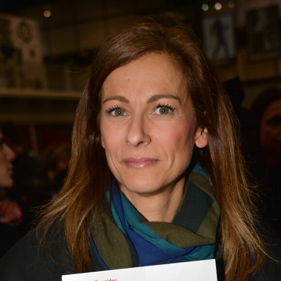 Anne Gravoin - Cocktail pour les 40 ans du Centre Georges Pompidou au centre Pompidou à Paris, France, le 10 janvier 2017.