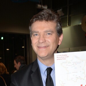 Arnaud Montebourg - Cocktail pour les 40 ans du Centre Georges Pompidou au centre Pompidou à Paris, France, le 10 janvier 2017.