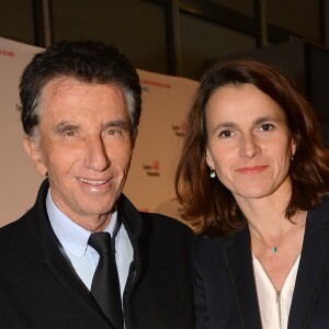 Jack Lang et Aurélie Filippetti - Cocktail pour les 40 ans du Centre Georges Pompidou au centre Pompidou à Paris, France, le 10 janvier 2017.