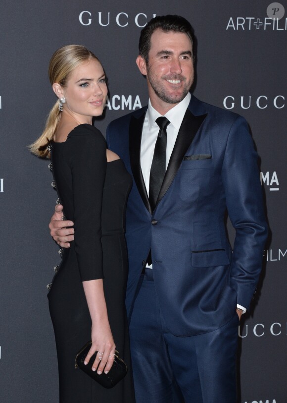 Kate Upton et Justin Verlander au 2016 LACMA Art + Film Gala à Los Angeles. Le 29 octobre 2016.