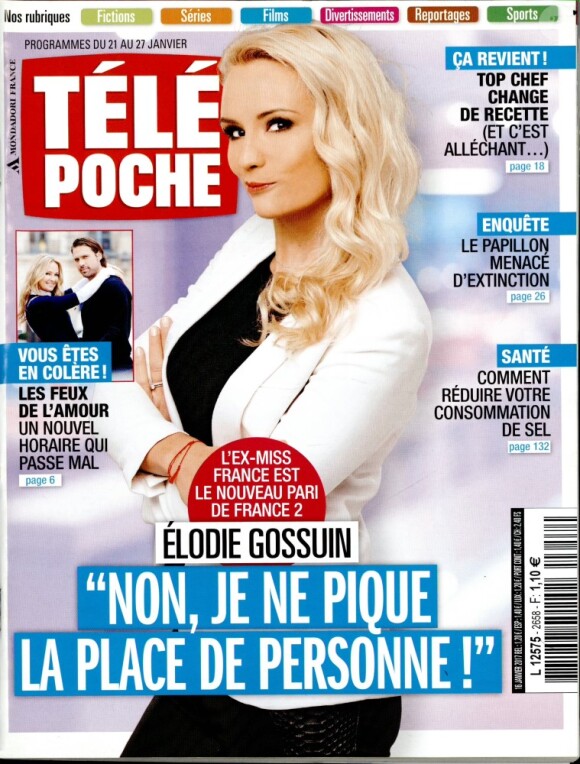 Magaziné "Télé Poche" en kiosques le 16 janvier 2017.