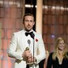Ryan Gosling - Show lors de la 74ème cérémonie annuelle des Golden Globe Awards à Beverly Hills, Los Angeles, Californie, Etats-Unis, le 8 janvier 2017.