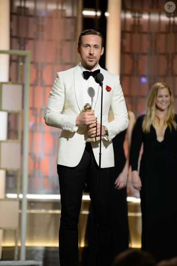 Ryan Gosling - Show lors de la 74ème cérémonie annuelle des Golden Globe Awards à Beverly Hills, Los Angeles, Californie, Etats-Unis, le 8 janvier 2017.