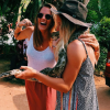 Laure Manaudou en vacances au Sri Lanka avec une amie. Photo postée sur Instagram en janvier 2017.