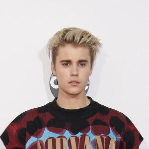 Justin Bieber à la 43ème cérémonie annuelle des "American music awards" à Los Angeles le 23 novembre 2015