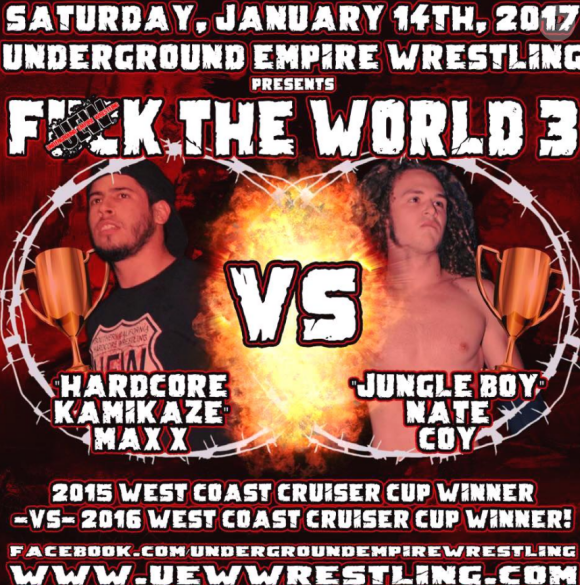 Jack Perry, le fils de Luke Perry, alias "Jungleboy Nate Coy".