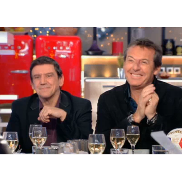 Christian Quesada et Jean-Luc Riechmann dans "C à vous" (France 5) le 17 janvier 2017.