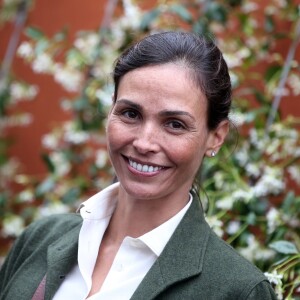 Inés Sastre People au village des Internationaux de France de tennis de Roland Garros à Paris. Le 23 mai 2016.
