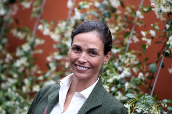 Inés Sastre People au village des Internationaux de France de tennis de Roland Garros à Paris. Le 23 mai 2016.