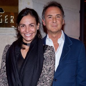 Exclusif - Michele Alfano et sa compagne Inés Sastre - Inauguration du nouveau restaurant Ginger suivie des 50 ans du Raspoutine à Paris, le 6 novembre 2015. © Julio Piatti/Bestimage 
